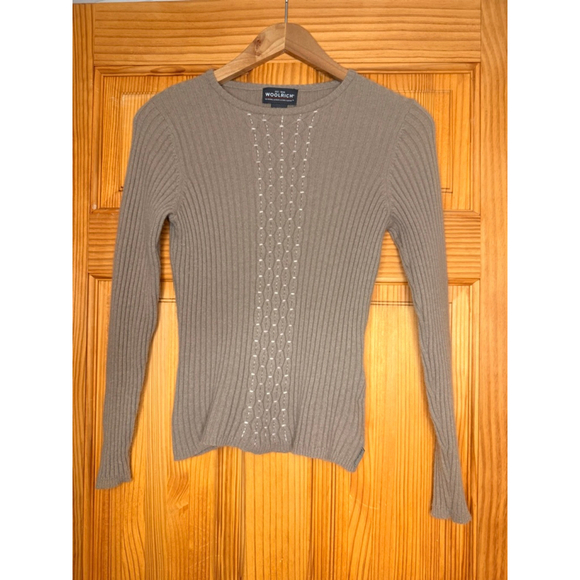 Woolrich Sweaters - Woolrich Women’s Lambswool Angora Cable Knit Sweater Size M